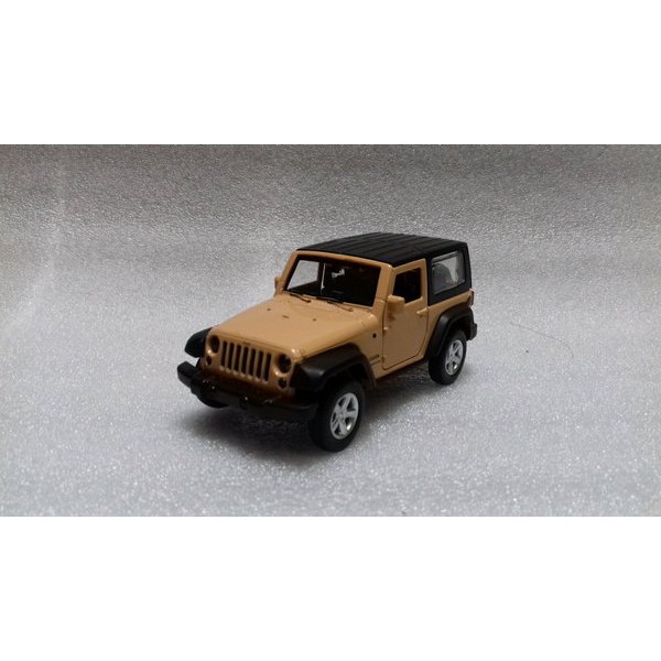 Langsung Order Diecast Jeep Wrangler cream Apolo MSZ terbaik