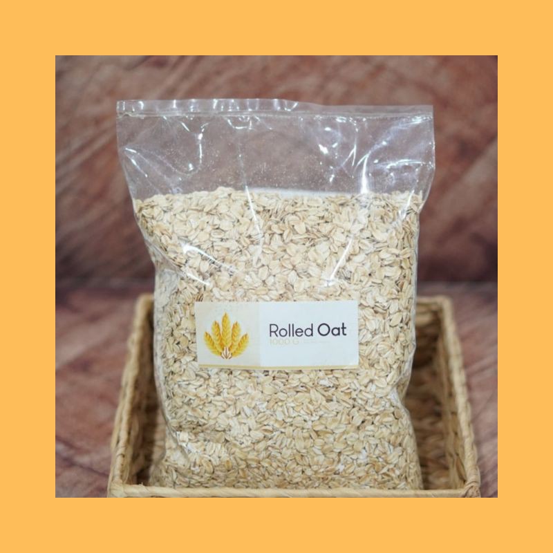

Rolled Oat - Gandum Utuh - 1Kg