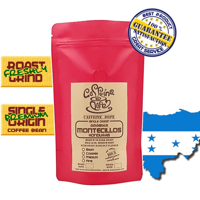 

Kopi Arabika Montecillos Honduras 100 Gr - Bean/Biji & Ground/Bubuk