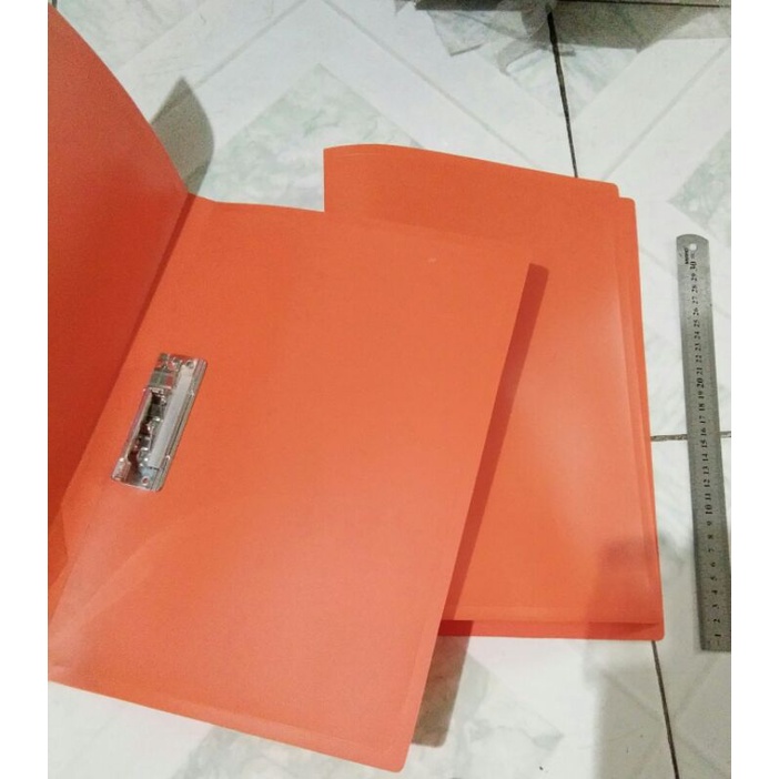 

CLIP FILE FC MAP PLASTIK JEPIT DALAM TENGAH DOKUMEN KERJA KANTOR WARNA OREN KUNING HIJAU MURAH PTK JKT