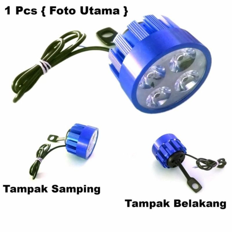 2 PCS lampu tembak spion 6le DOUBLE lebih murah