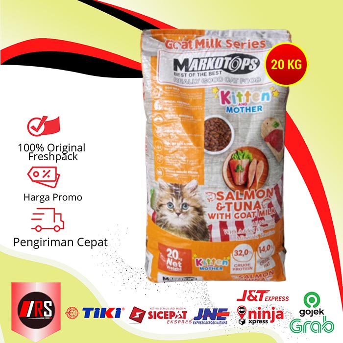 Makanan Kucing Markotops 20Kg