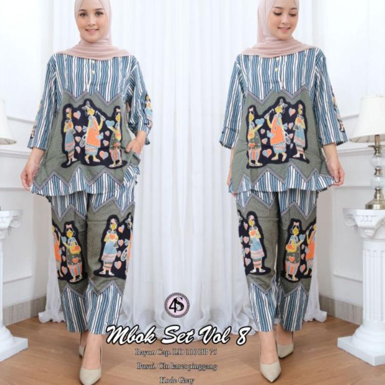 (Recomended) SETELAN MBOK JAMU BU TEDJO BISA BUSUI BAHAN RAYON HALUS