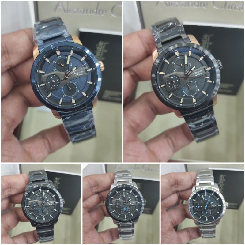 JAM TANGAN WANITA ALEXANDRE CHRISTIE AC 6562 NEW AC6562 STAINLESS STEEL ORIGINAL