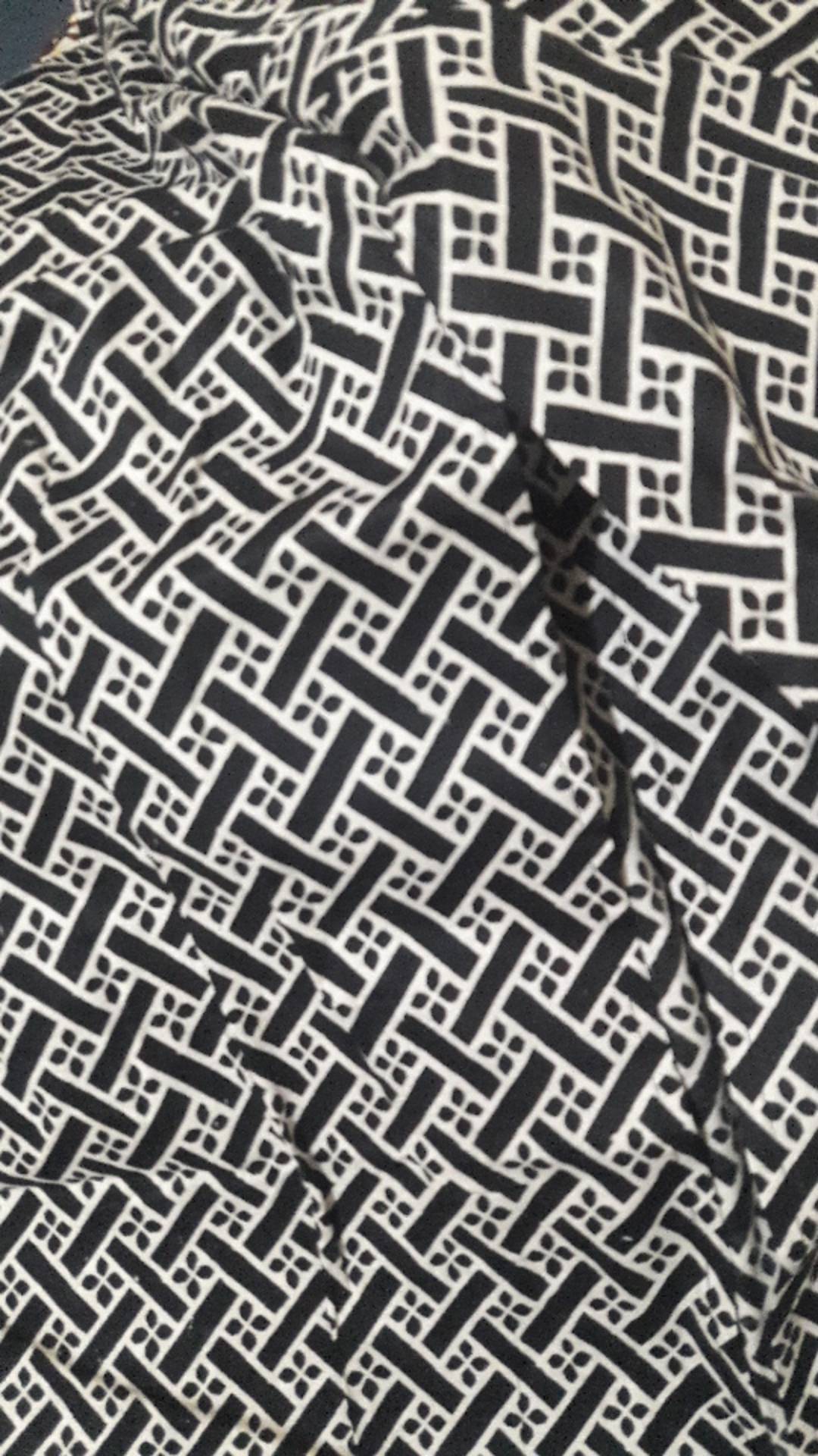 Batik Wanita Bolero Monochrome Katun Modern Hitam Putih Warna Motif Premium Monokrom Mono