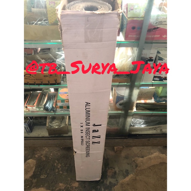 KAWAT NYAMUK PARABOLA STANLEES ALUMUNIUM JAZZ PER ROLL