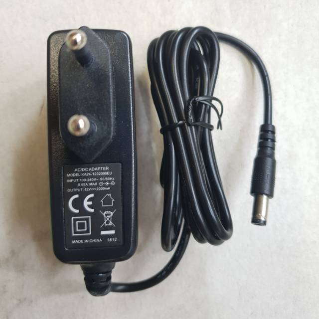 ADAPTOR CCTV 12V 2A ( SUPPORT DVR 12V KUALITAS BAGUS )