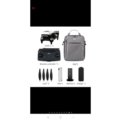 DRONE CFLY FAITH2 PLUS 3 AXIS GIMBAL KAMERA SONY 4K C-FLY FAITH 2