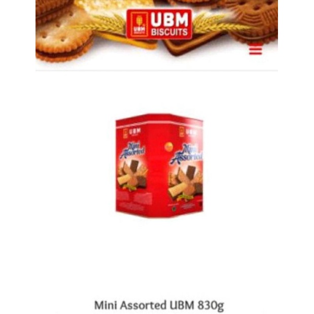 

UBM Mini Assorted Biskuit 830gr