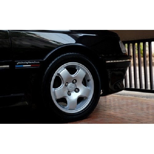 Sticker Cutting Peugeot 505 206 406 405 SR SRi STi Pininfarina Design List Bumper