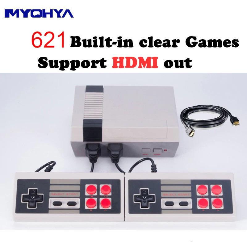 621 classic games built in