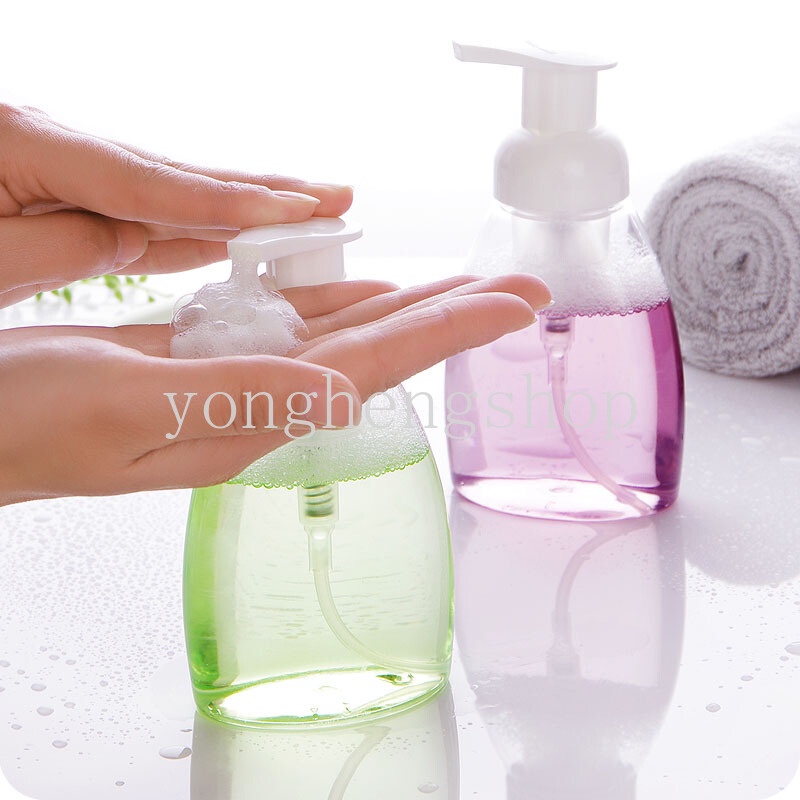 Botol Pompa Isi Ulang Sabun Cair Lotion Sampo Hand Sanitizer Portable 300ml Untuk Travel