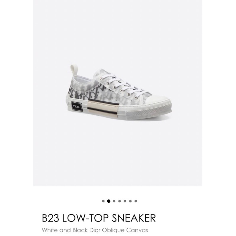 B 23 LOW TOP SNEAKER