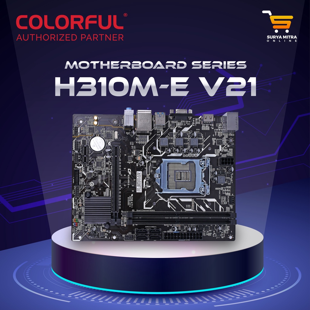 Motherboard Colorful H310M-E V21 (LGA1151, H310, DDR4, USB3.0)