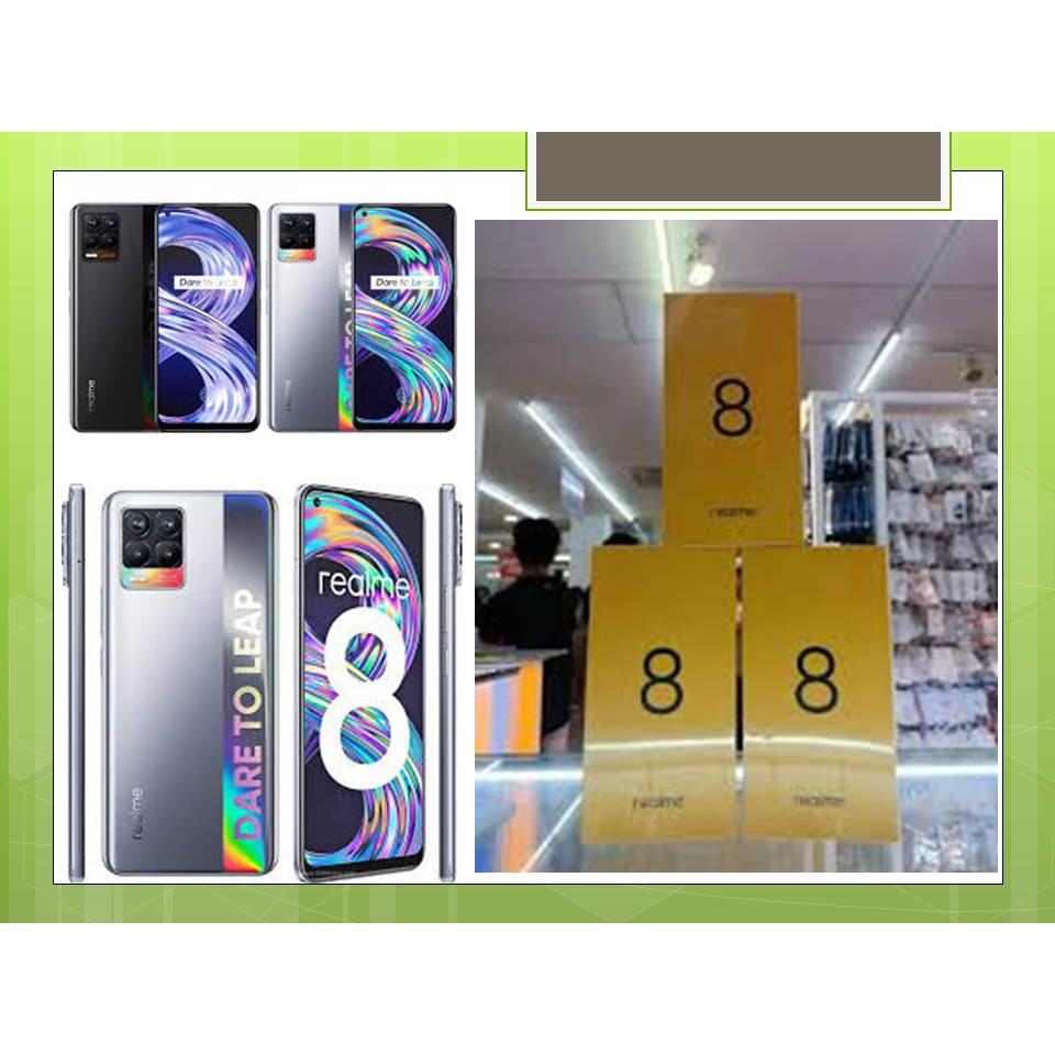REALME 8 RAM 8GB ROM 128GB REALME 8 128GB 8/128GB BAGUS MURAH TERBARU