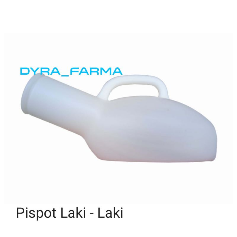 Onemed Pispot Plastik Dewasa Laki - Laki / Tempat Buang Urin Laki - Laki Dewasa