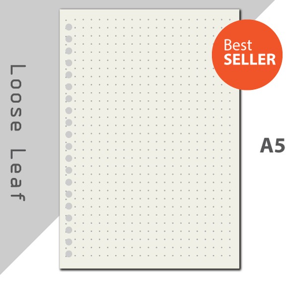 

Refill Loose Leaf A5 / 50 Koala Doted/Titik