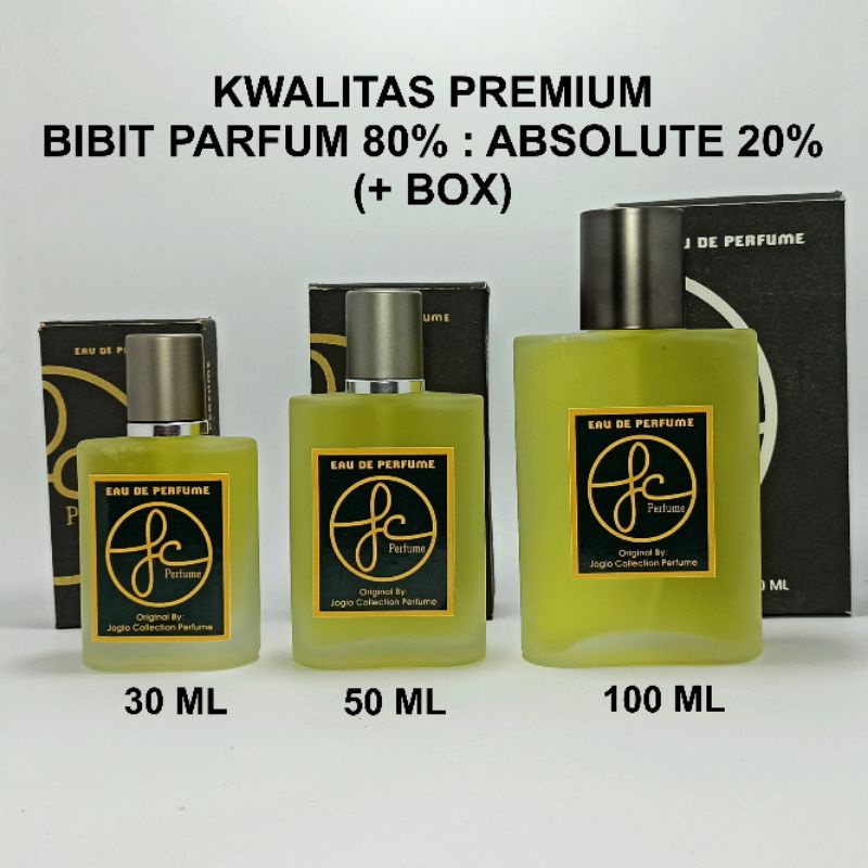 JAYROSSE GREY JC Parfum Refill kwalitas super premium