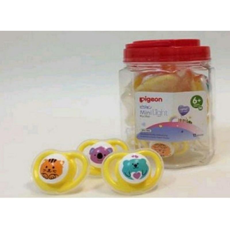 COD Pigeon Empeng dot 1 Pcs pegangan bayi Free BPA baby balita ekonomis karakter Sillicone nipple pacifier