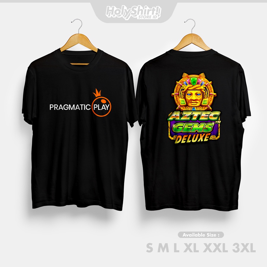 Kaos Baju Pragmatic Play Aztec Gems Deluxe Game Slot Kaos Distro