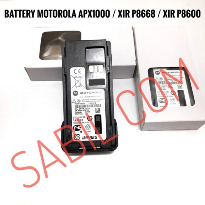 BATRE HT MOTOROLA APX1000 APX 1000 XIR P6620i BATRE APX1000 Xir P8668i