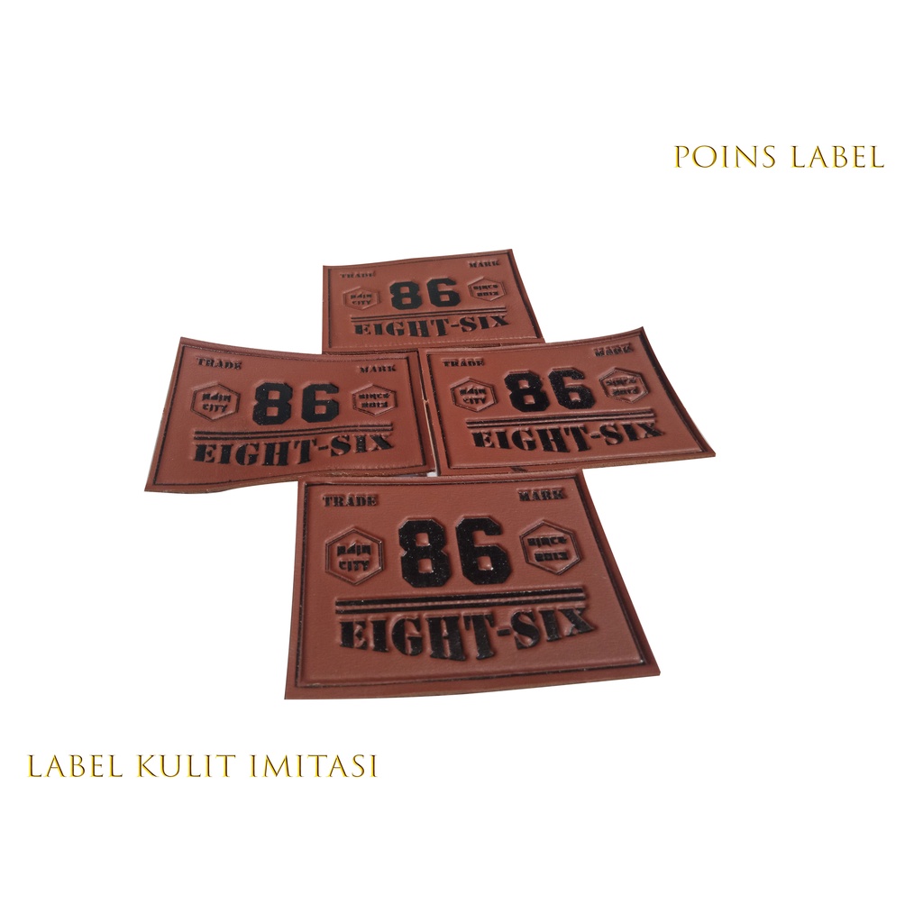label kulit imitasi label baju label celana label jaket label murah bandung