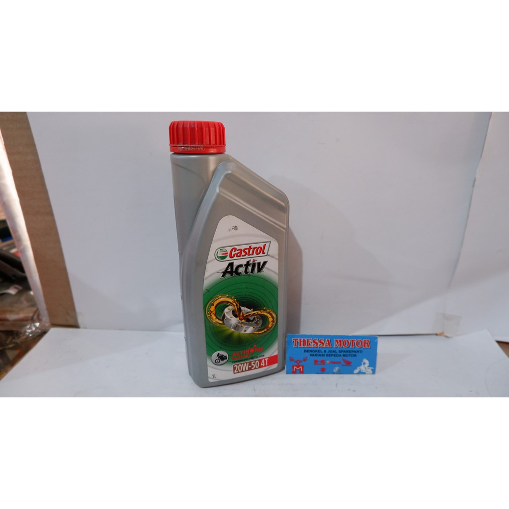 Oli Castrol Active 20W-50; 4T 1L