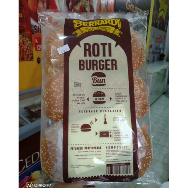 

Bernardi roti burger wijen 6s