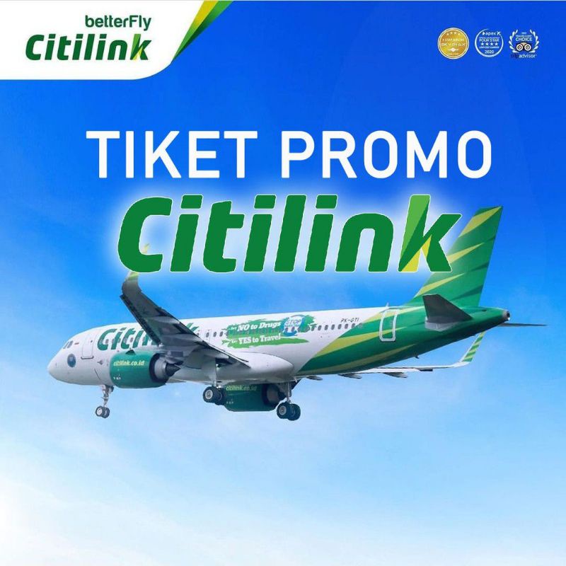 Jual TIKET CITILINK SUPER PROMO JAKARTA BALI LOMBOK LABUAN BAJO ...