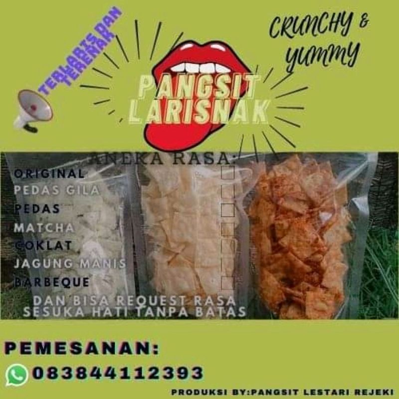 

CEMILAN PANGSIT GURIH RENYAH MAKANAN HITS