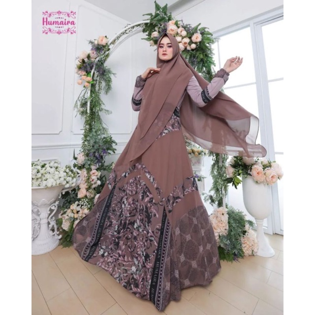 Bilqis syari by humaira original (tanyakan stok)