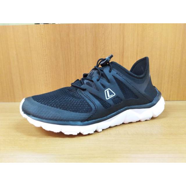 Sepatu league pria running shoes kumo racer hitam asli ori murah promo diskon