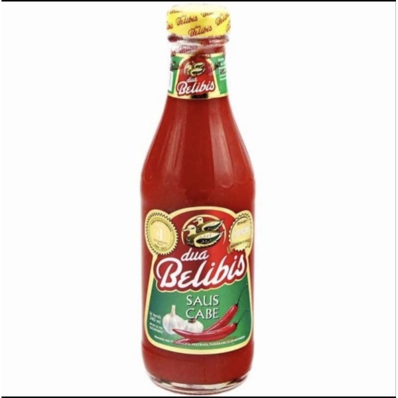 

Belibis Saus Cabe 340ml Saos sambal botol kaca