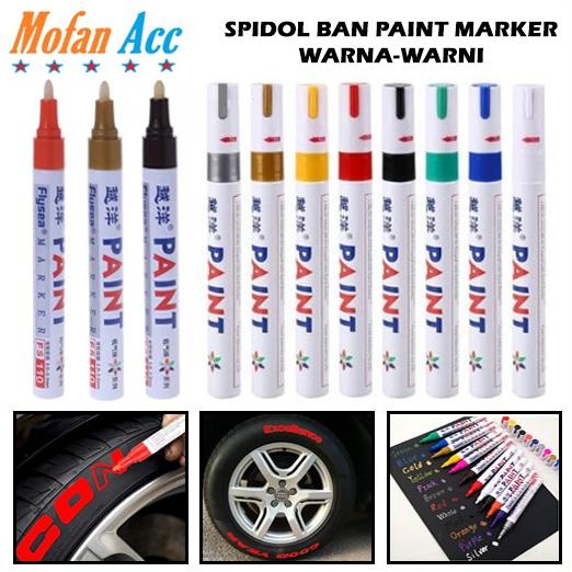 

Spidol Ban TOYO Paint Marker Cat Pulpen Warna Ban Mobil Motor Permanen