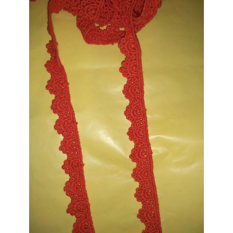 RENDA bordir renda giper katun renda kecil renda pinggir renda rajut renda mukena renda baju