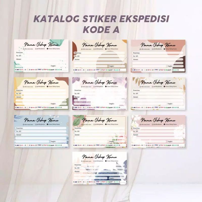 

CETAK STIKER OLSHOP PENGIRIMAN - BAHAN CROMO