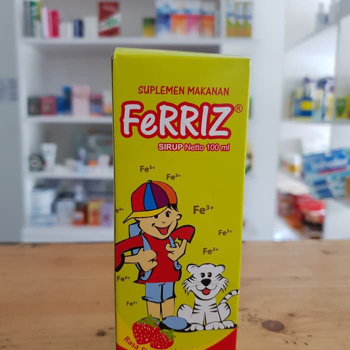 Ferriz syrup 100 ml vitamin zat besi syrup