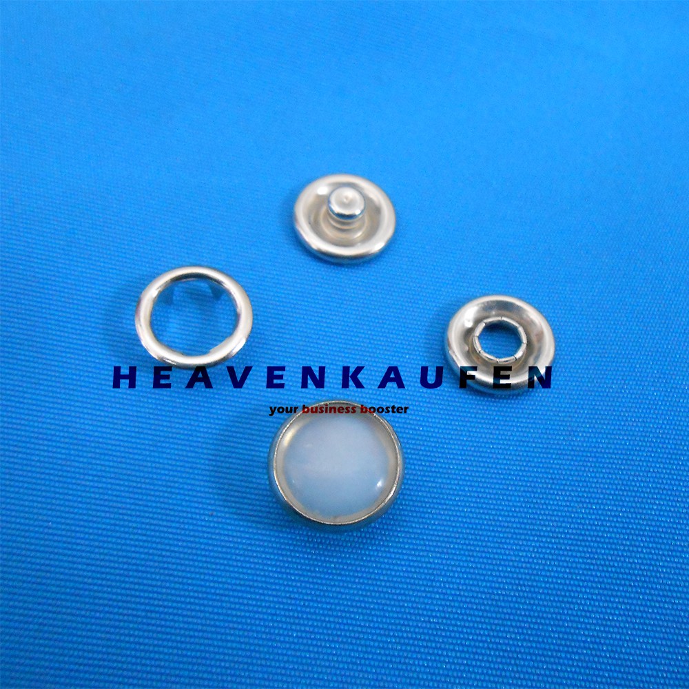 Kancing Snap Jepret / Snap Button Variasi Model Pearl Diameter 11 mm