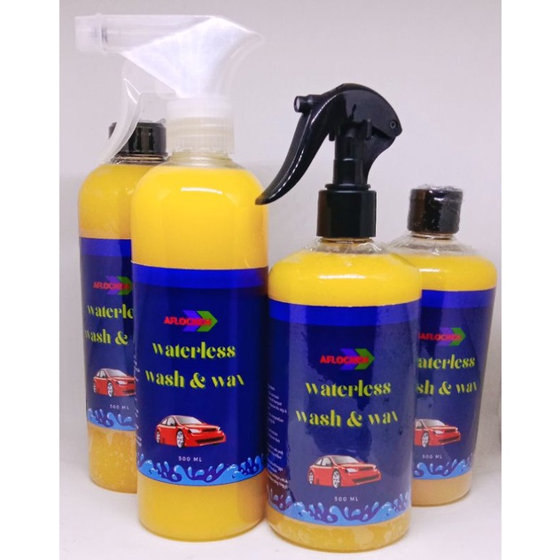 Waterless  wash  and  wax 500 mL | Shampo Mobil Wax Cuci Mobil Tanpa Air