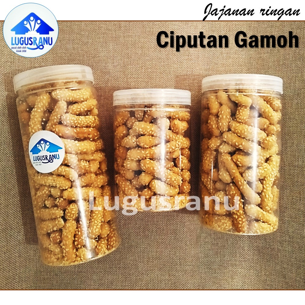 

Kue kering keciput kacang wijen Gamoh makanan Ringan camilan Kue Ciputan