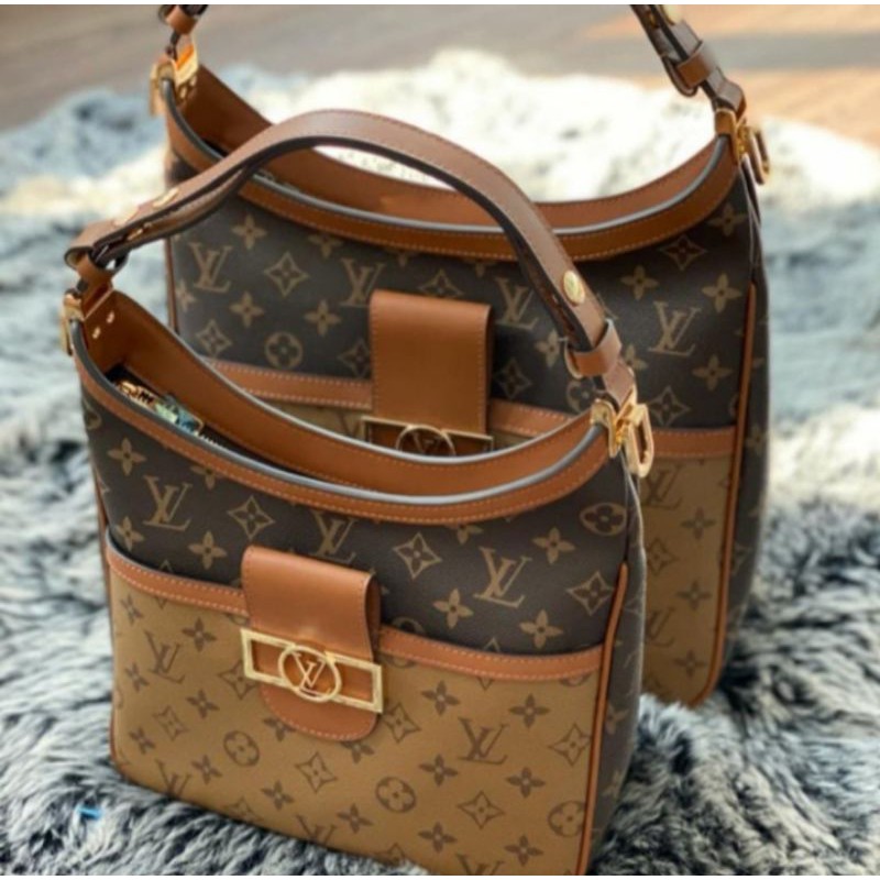 tas LV dauphine reverse (PM) Hobo bag 24cm