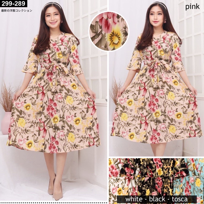 Dress Bunga Hani 289