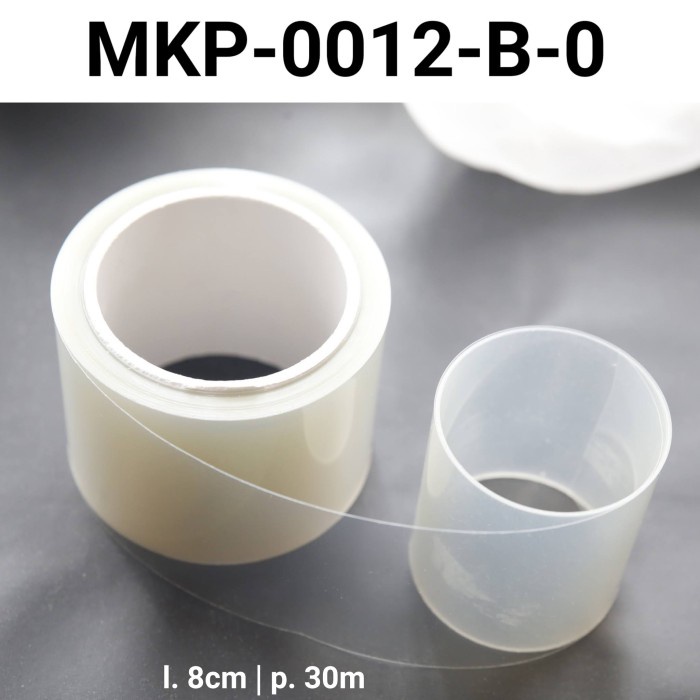 

MKP-0012-B-0 PLASTIK MIKA PINGGIRAN KUE CHEESE CAKE TIRAMISU 8CM X 30M EKSKLUSIF