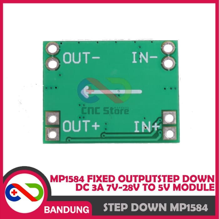 MP1584 SMALL FIXED OUTPUT STEP DOWN DC 3A 7V-28V TO 5V MODULE