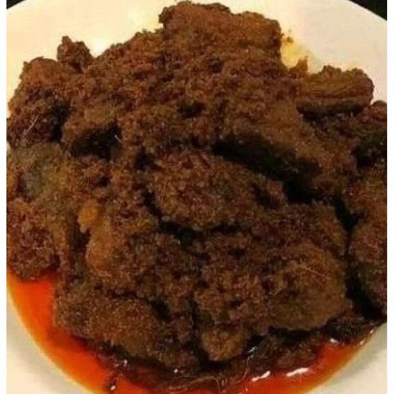 

rendang daging sapi/rendang paru/rendang hati usus limpa/bisa COD