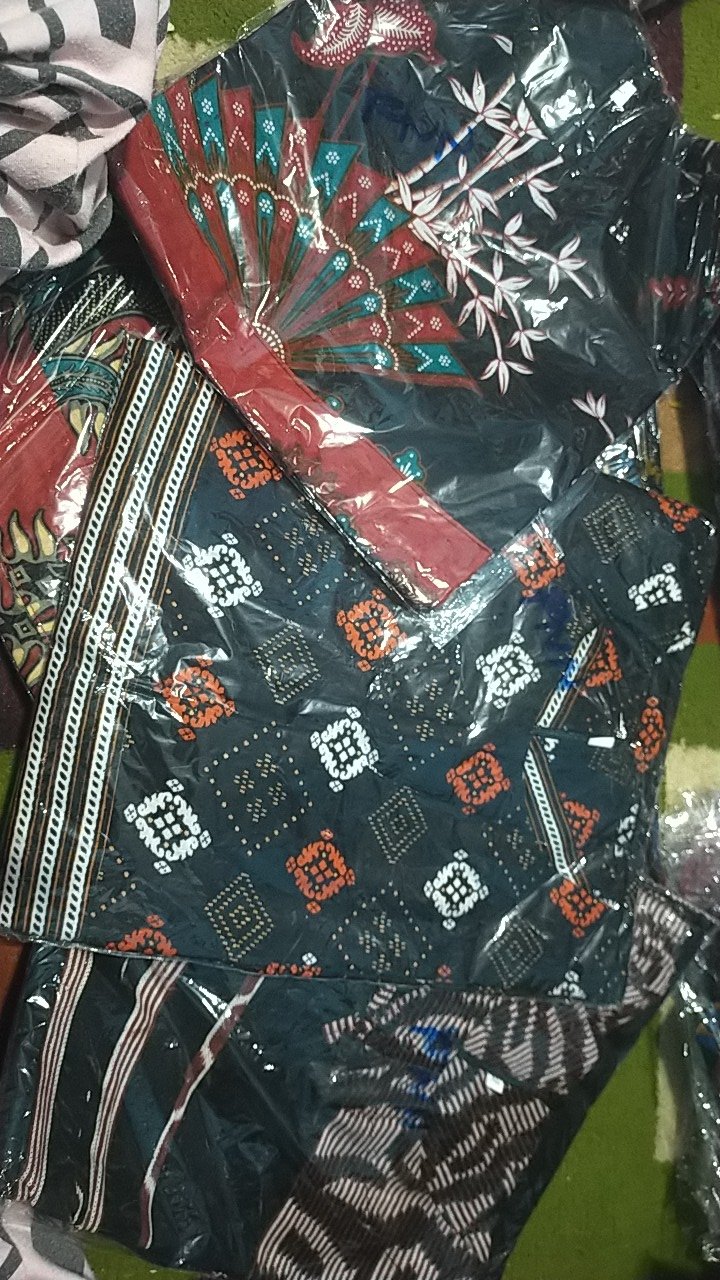 Dress Batik Anak Perempuan Umur 2-10 Tahun - Motif Batik Bervariasi - Batik Anak Harga Ecer