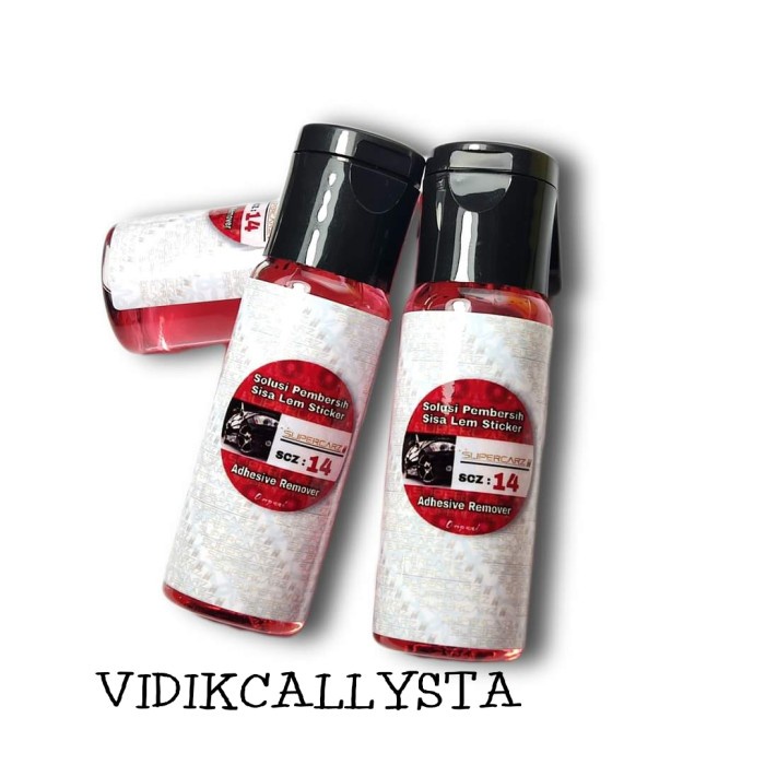 Supercarz Adhesive Remover Pembersih Bekas Stiker pada Kaca Body