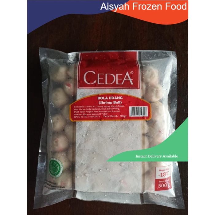 

Cedea Bola Udang 500gr