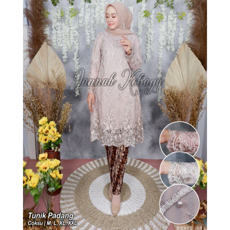 KEBAYA SARI MALAIKA/KEBAYA TULLE/KEBAYA SET/KEBAYA KONDANGAN/KEBAYA WISUDA