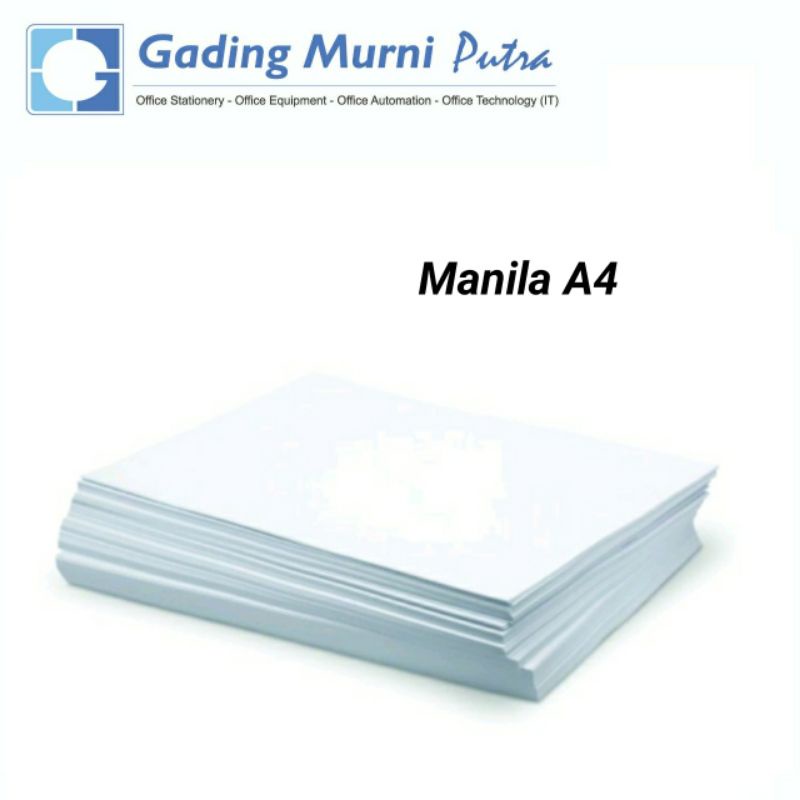 Jual Kertas Karton BC Manila A4 Putih - 10 Pcs Indonesia|Shopee Indonesia